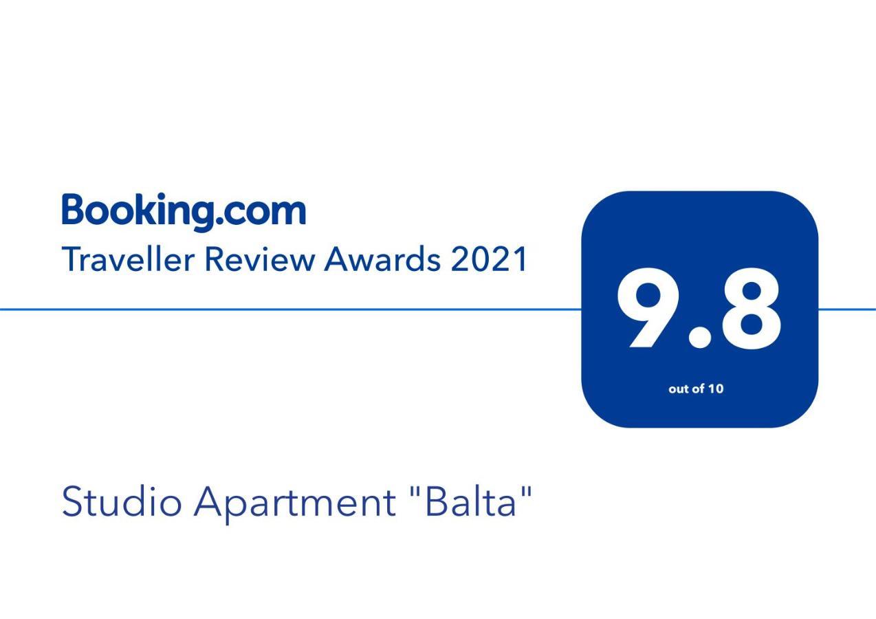 Studio Apartment "Balta" Palanga Eksteriør bilde